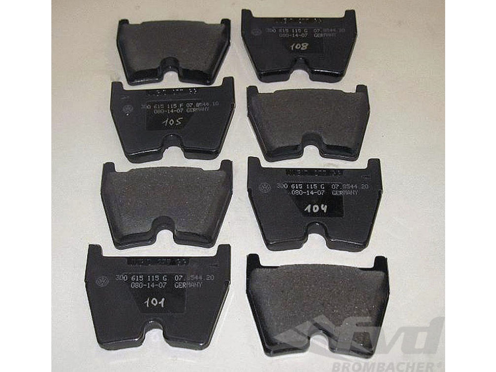For Porsche 911 Carrera 4S Turbo 96-98 Front Disc Brake Pad Set Textar